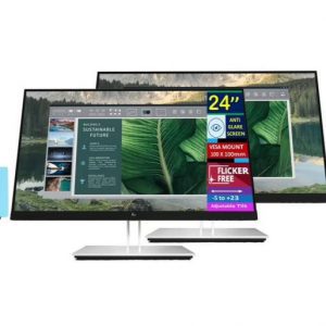 Ecran HP E24u G4 (24") : Productivité et Confort Visuel pour Votre Bureau